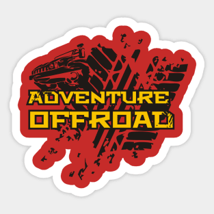 Adventure offroad Sticker